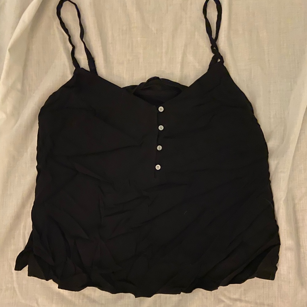 womens old navy tank top with buttons